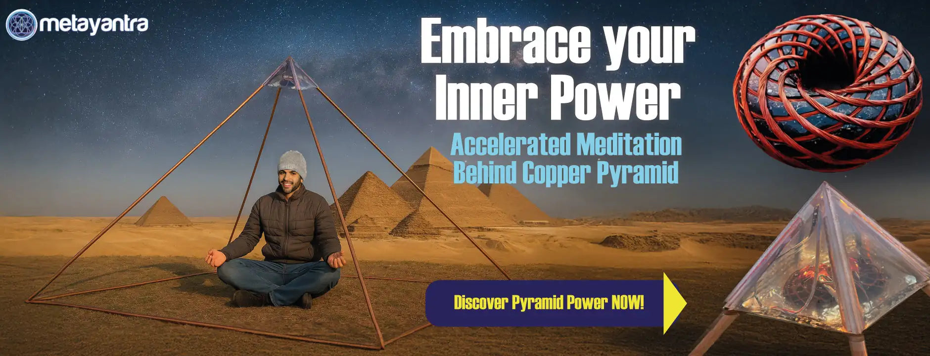 Metayantra Copper Pyramid: Energy, Balance & Protection