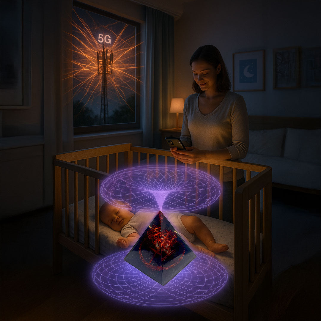 Tower Buster Pyramid Antenna Triple Coil EMF  Protector