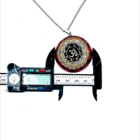 Thumbnail for Collar de Orgonita Metayantra con Símbolo Om: Energía, Protección y Bienestar - Metayantra México