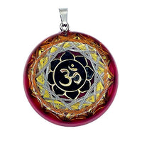 Thumbnail for Collar de Orgonita Metayantra con Símbolo Om: Energía, Protección y Bienestar - Metayantra México