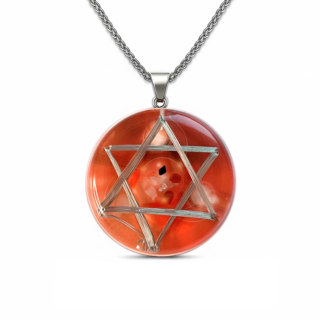 5G Healing Necklace: Biomagnetism & Quartz Protection