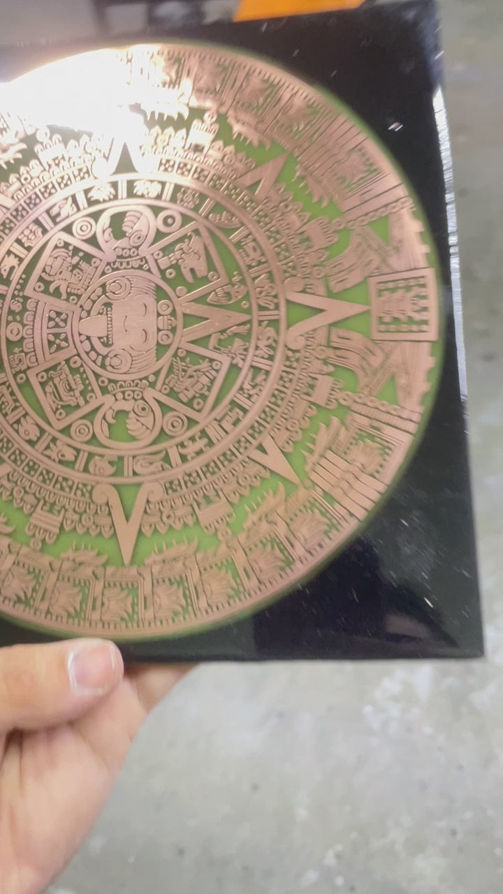 Aztec Calendar Astral Projector (Sun Stone) - Unleash Cosmic Harmony: Elevate your energy 🌌🔮