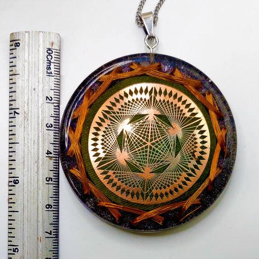 Necklace For Regeneration |Crop Circle Dodecahedron Matrix| Metayantra