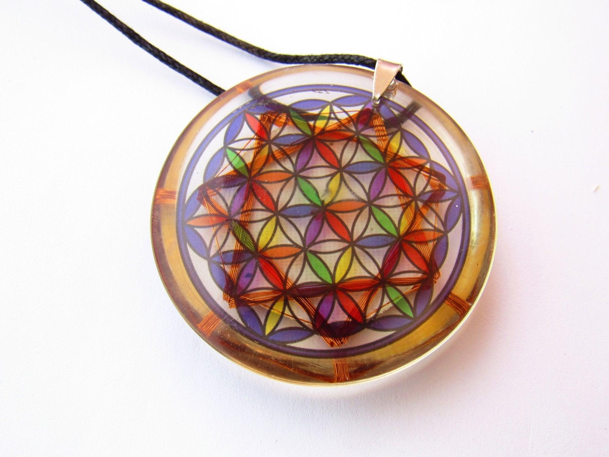 7 Archangels FLower Of life 7 Vortex Resonator - Metayantra Consciencia