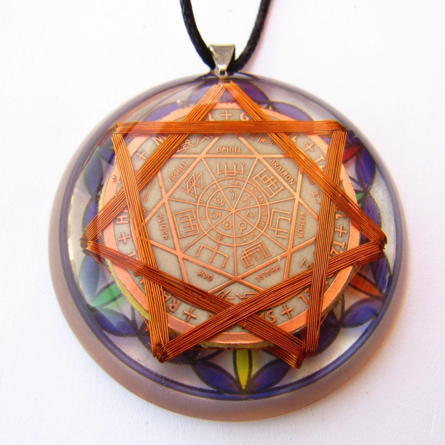 7 Archangels FLower Of life 7 Vortex Resonator - Metayantra Consciencia