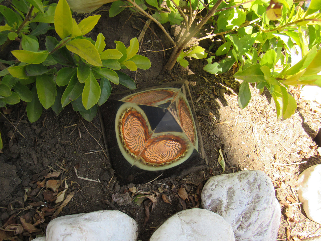 Dr Patrick Flanagan's Double Pyramid Concentrator with Cosmic Sensor