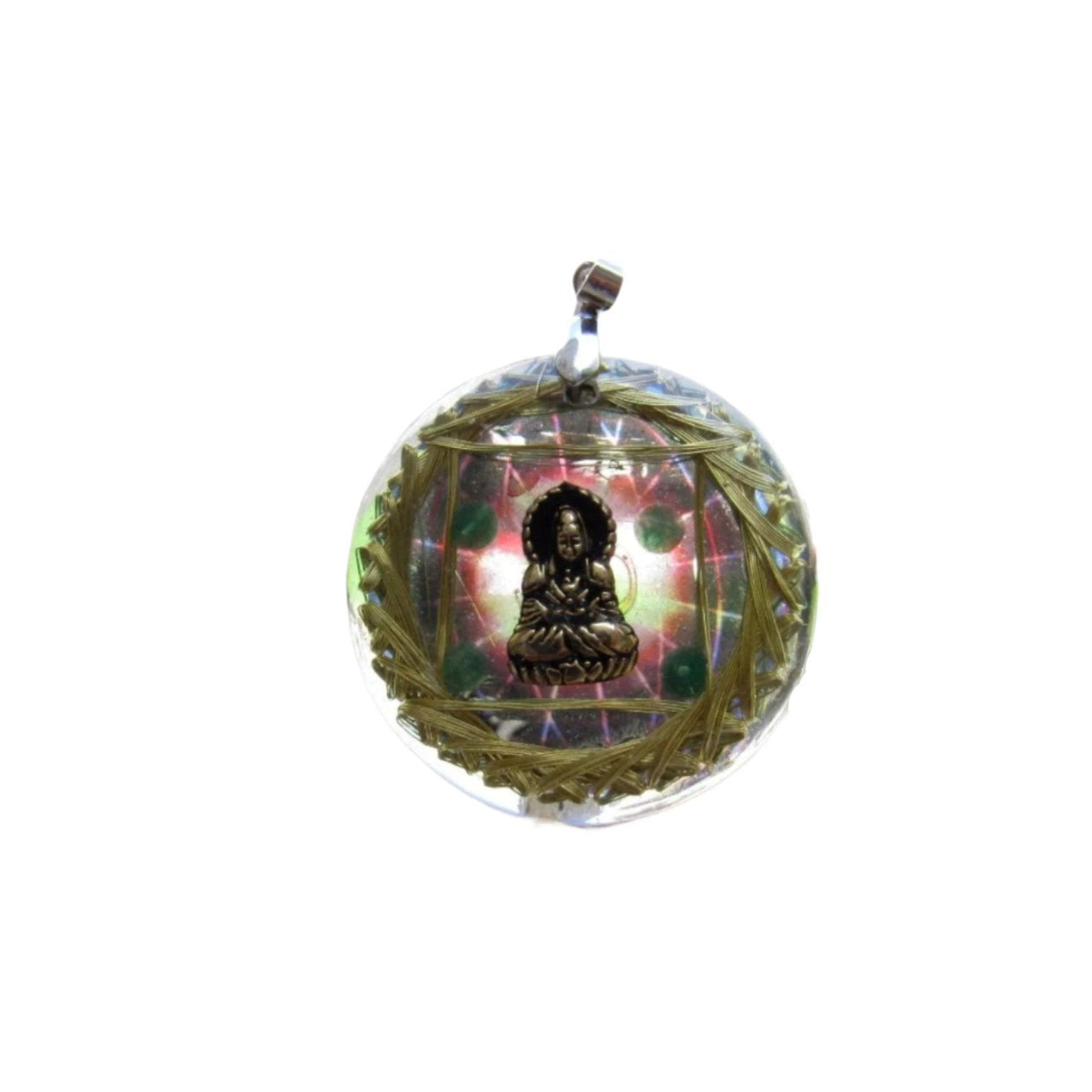 Buddah Gold Plated 4th Chakra Development Meditation Device 24 Vortex - Metayantra Consciencia