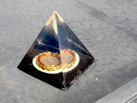 Thumbnail for Dr Patrick Flanagan's Double Pyramid Concentrator with Cosmic Sensor - Metayantra Consciencia