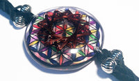 Thumbnail for Flower of Life 12 Vortex Bracelet Pariksha Nadi Healer - Metayantra Consciencia