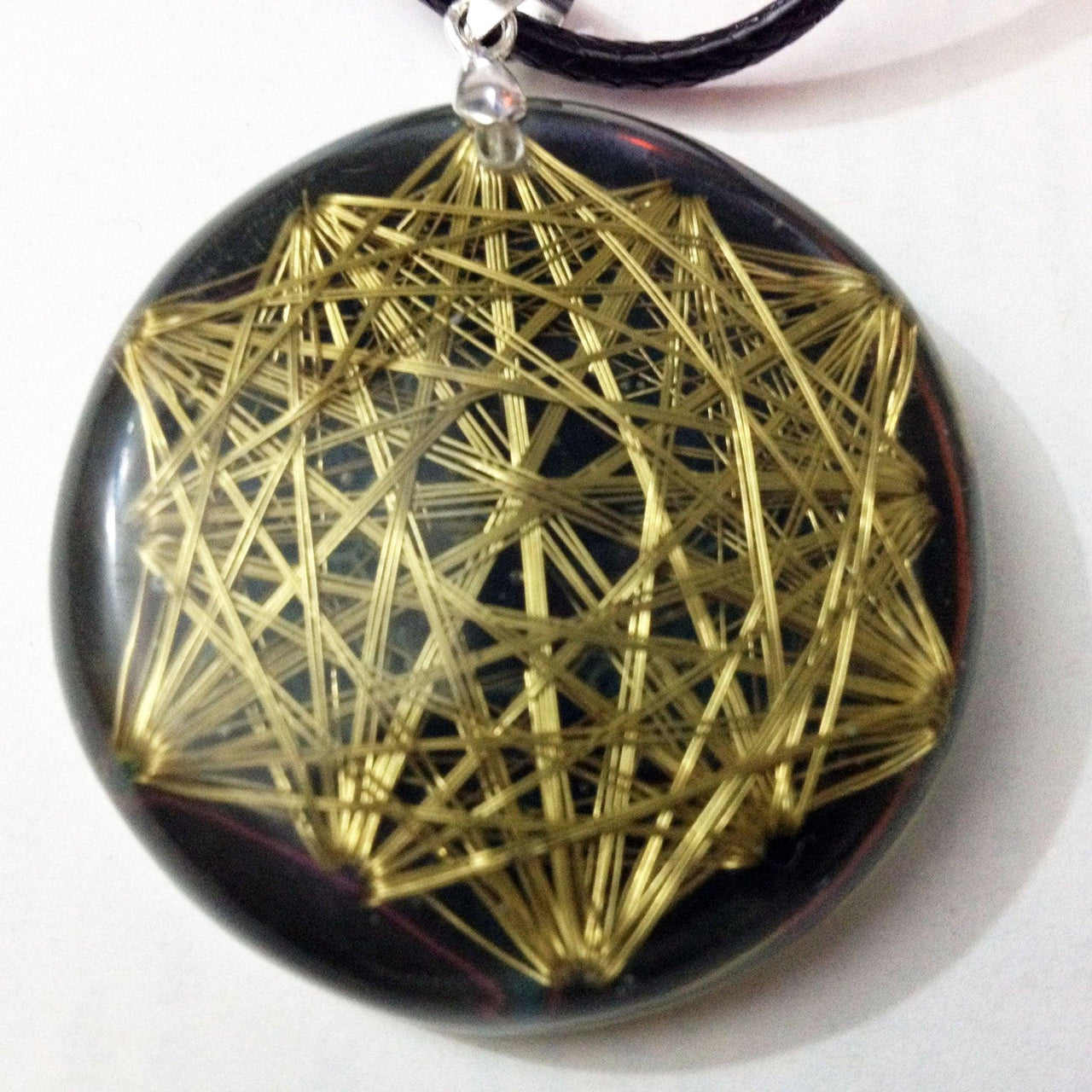 Golden Micro Vector Equilibrium - Metayantra Consciencia