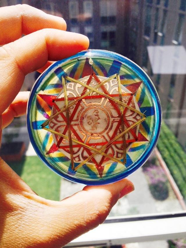 Om Mani Padme Hum Quantic Double Resonator - Metayantra Consciencia