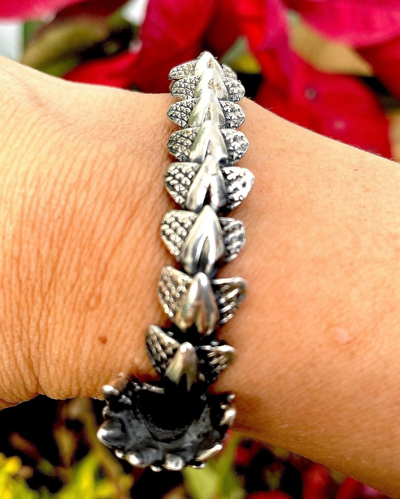 Quetzalcoatl 925 Silver Bracelet - Metayantra WorldWide