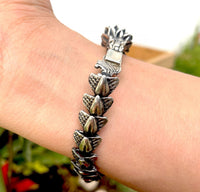 Thumbnail for Quetzalcoatl 925 Silver Bracelet - Metayantra WorldWide