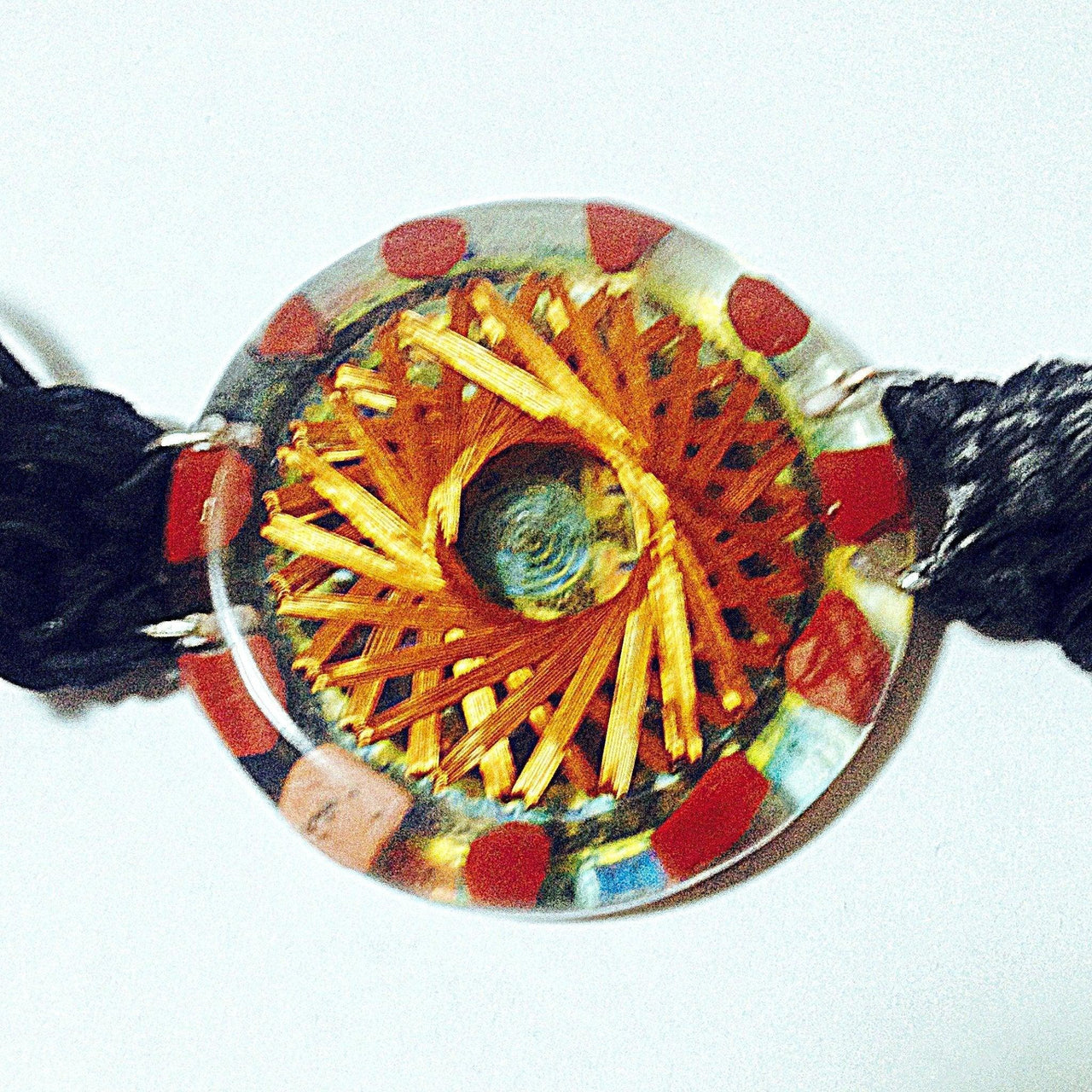 Red Jasper Mahakala 21 Vortex Bracelet - Metayantra WorldWide