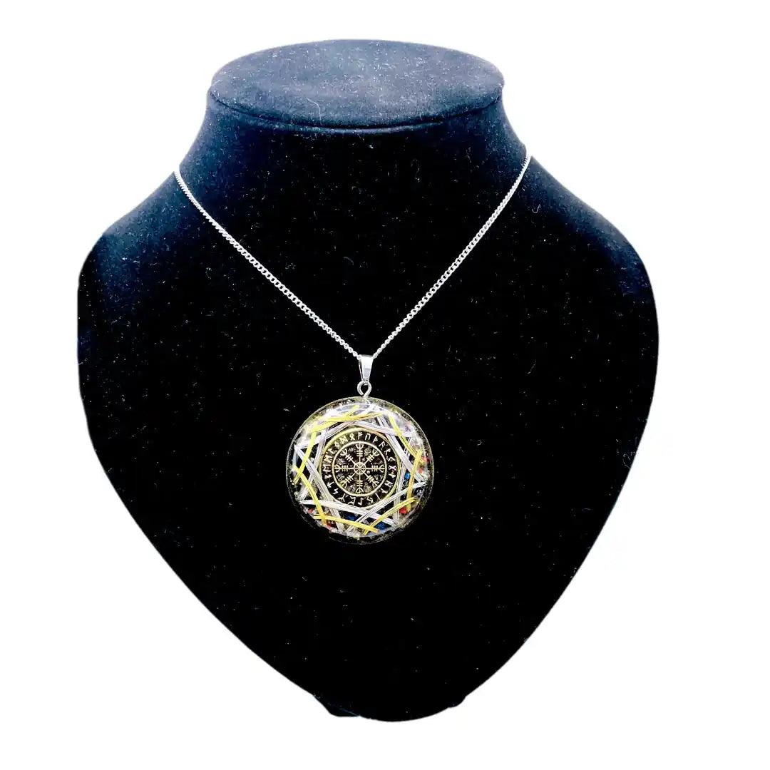 Spiritual Protection Necklace | Cosmic Protection Orgonite| Metayantra