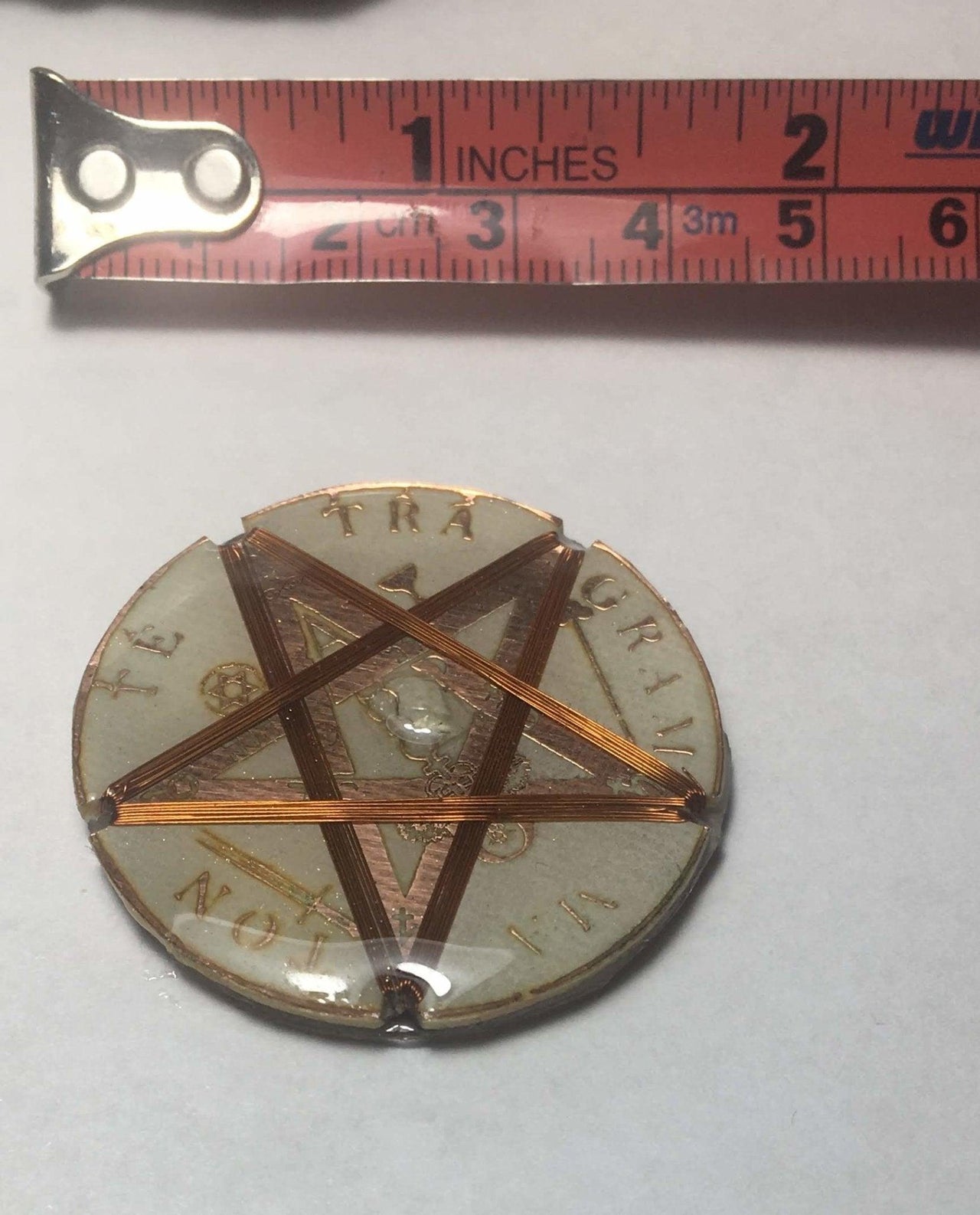 Tetragrammaton Protective Sticker Shield Against Harmful Frequencies for Cell Phones - Metayantra Consciencia