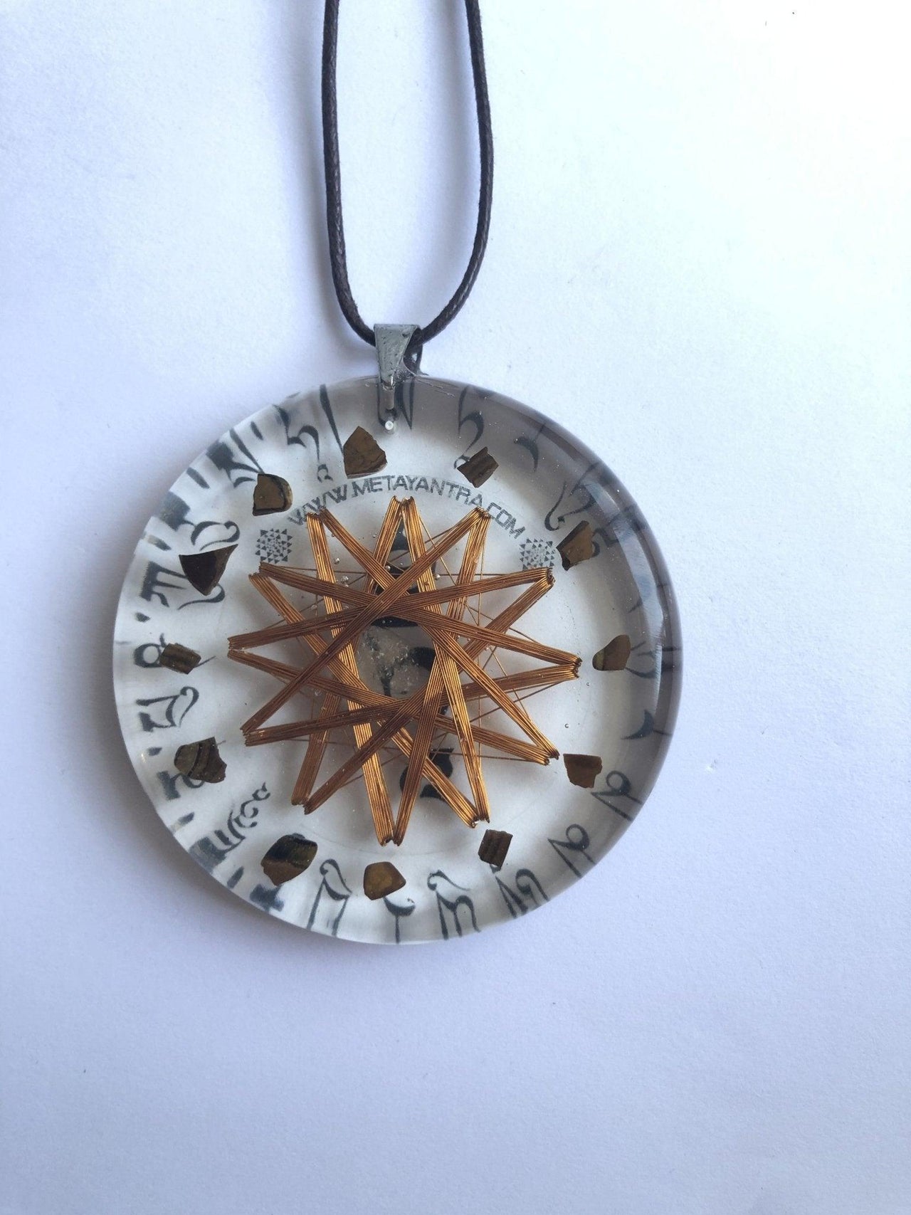 Tiger Eye White Tara 12 Vortex - Metayantra Consciencia