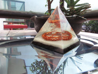 Thumbnail for Tower Buster Pyramid Antenna Triple Coil EMF Protector - Metayantra Consciencia